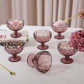 Giva Purple Ice Cream Bowl Set Of 6